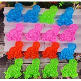 16 Packs Bulk Turtle Mini pop for School Christmas Holiday Party Favors and Students Prizes From Teacher