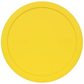 Pyrex 323-PC 1.5qt/1.4L 8.5" Round Meyer Lemon Mixing Bowl Lid Cover