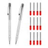 KINBOM 2pcs Tungsten Carbide Scriber, Carbide Scriber Pen with Magnet Scribe
