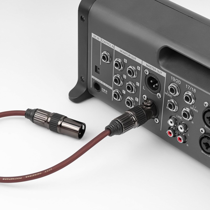 Geekria XLR Male to Female Conversion Audio/3 Pin Balanced Cable