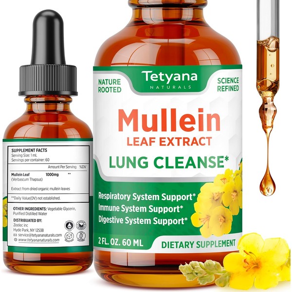 Mullein Leaf Extract for Lungs