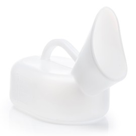 3 x Easy Care Solutions | Female Urinal Bottle - Spill-Proof | Portable | 800ml Capacity | Ideal for Travel | Camping | Bedridden & Elderly Care