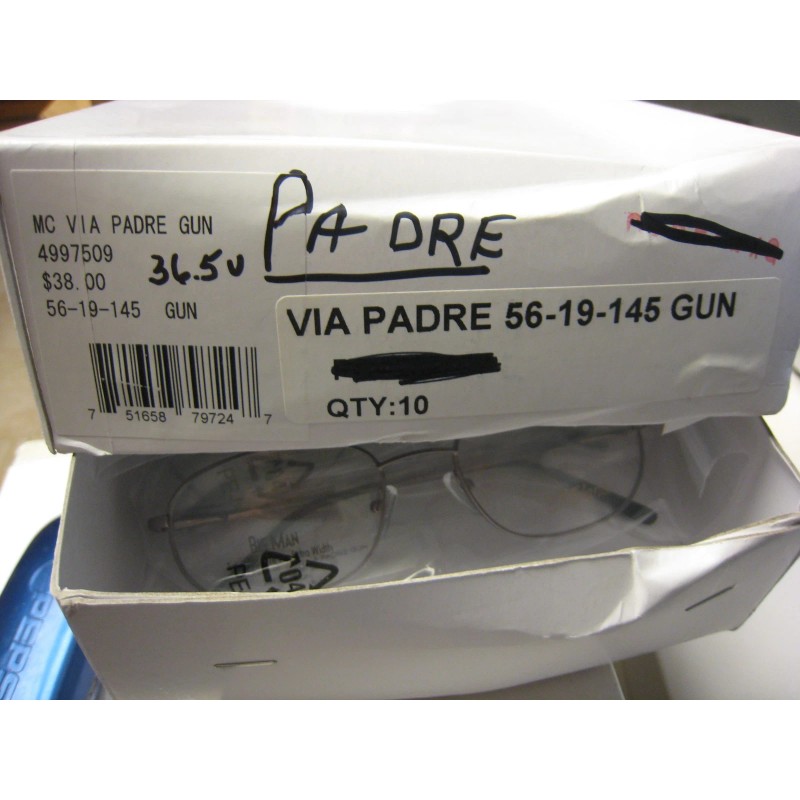 Via Milano 2 Via Milano EYEGLASS FRAMES Style PADRE Sz.