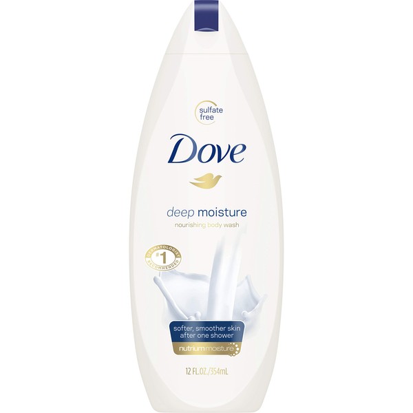 Dove Body Wash, Deep Moisture 12 oz