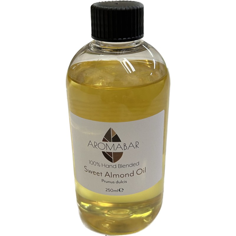 Sweet Almond Oil 250ml Pump Dispenser Aromatherapy Carrier 100% Pure