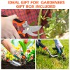 Fecsam Garden Tools Set Updated 3 Pcs Heavy Duty Gardening