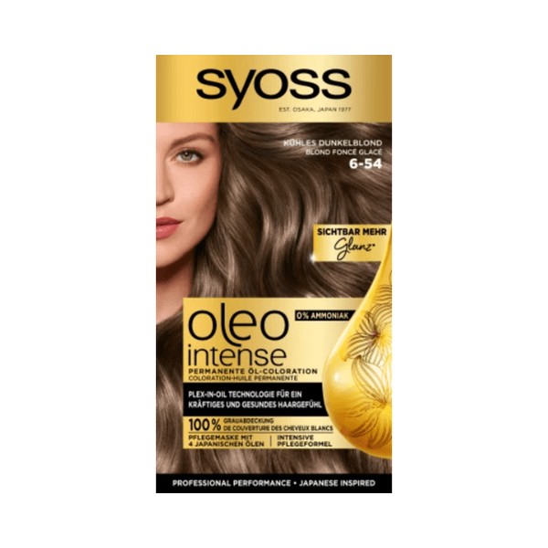Syoss Oleo Intense Haarfarbe 6-54 Kühles Dunkelblond 1 St