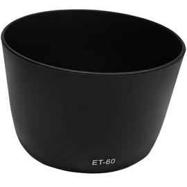 ET-60 Compatible for Canon RF 75-300mm F4-5.6,EF 75-300mm f/4-5.6 III,EF75-300mm f/4-5.6 III USM Lens,HUIPUXIANG 58mm Lens Hood
