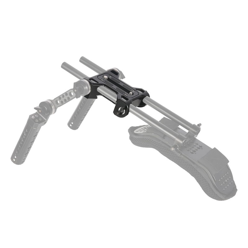 NICEYRIG Camera Base Plate with 15 mm Rod Clamp Style