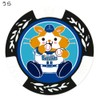 HOKUSHIN TRADING MK0472 Golf Ball Marker, Yokohama DeNA BayStars Chip