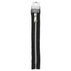 YKK Metallic Zipper, Silver, 7.9 inches (20 cm), #580, Black,
