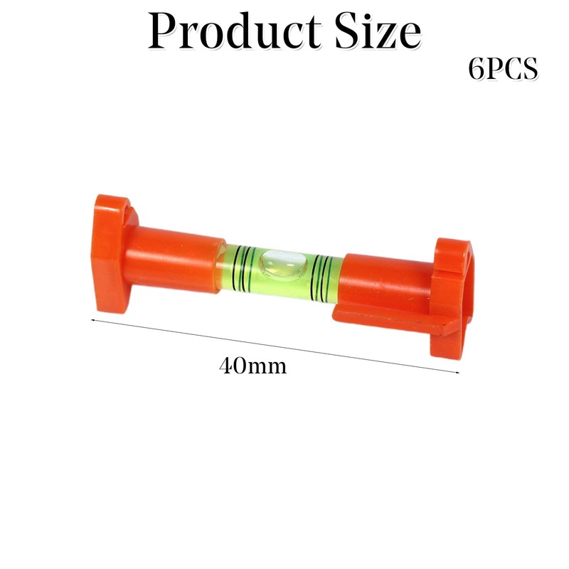 6PCS String Line Level, String Line Spirit Level for Layout