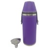Giggle Golf 8 oz Purple Flask With 4 Shot Glasses
