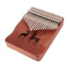 21 Keys Thumb Piano Musical Instruments Kalimba Finger Piano with