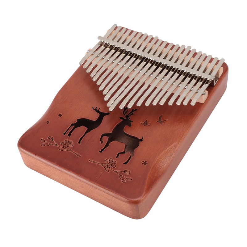 21 Keys Thumb Piano Musical Instruments Kalimba Finger Piano with