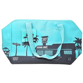 Trader Joe's Teal Insulated Tote Bag, Extra Large, Cooler, Hot/Cold, Grocery Carry Bag, X-Large, Reusable, Blue-Green