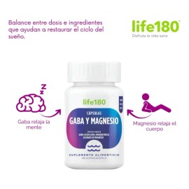 Cápsulas Gaba Citrato Magnesio Rinde Porciones Sabor