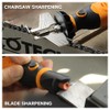 Hoteche Cordless Electric Chainsaw Sharpener Kit Handheld Chains Blade Sharpening
