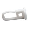 Pleated Gliders/Curtain Hooks with Flat Head 11 x 9 mm,