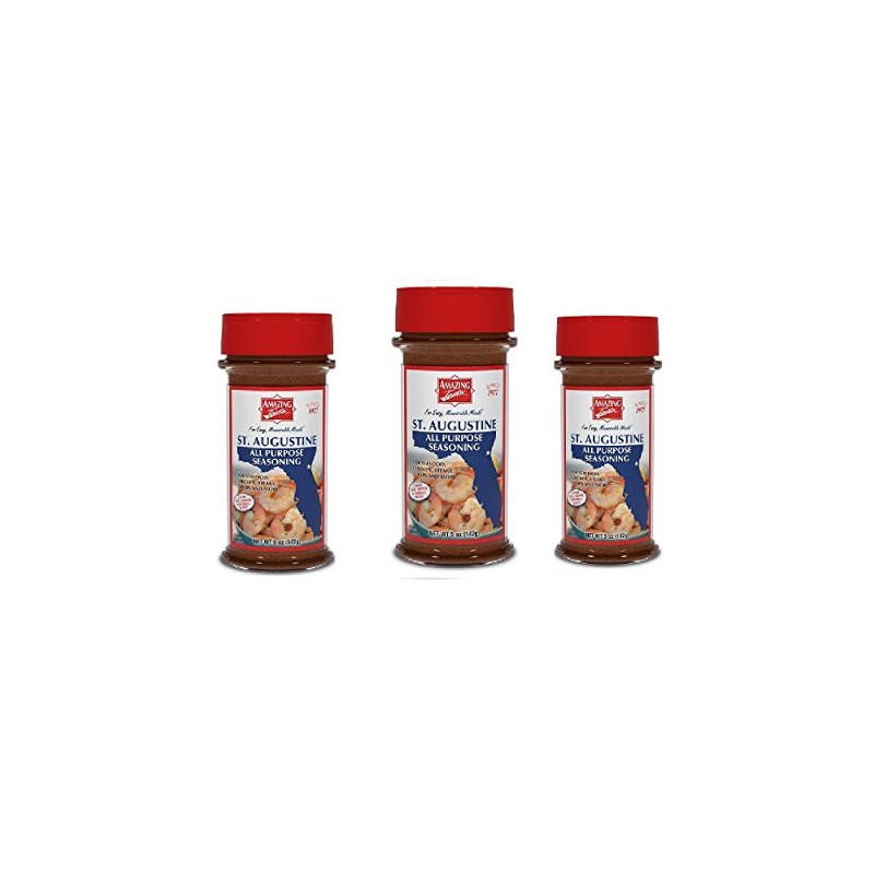 Amazing Taste All Purpose, St. Augustine Seasoning, Shaker Bundle