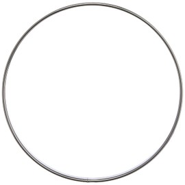 DE BUYER 3091.06N Circular Tart Stainless Steel Tart Frame - Rolled Edge