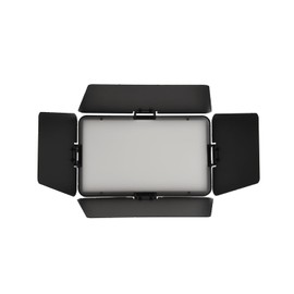 Amaran Pano 60c Barn Doors for Pano 60c Panel Light - 4-Blade Adjustable Light Control, Soft Diffusion Plate, Quick Installation, Portable for Photography and Video