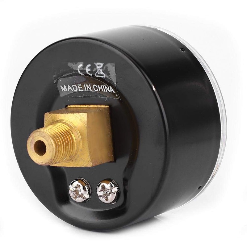Dual Scale Vacuum Pressure Gauge, 50mm Dial Display, 1/8" BSPT