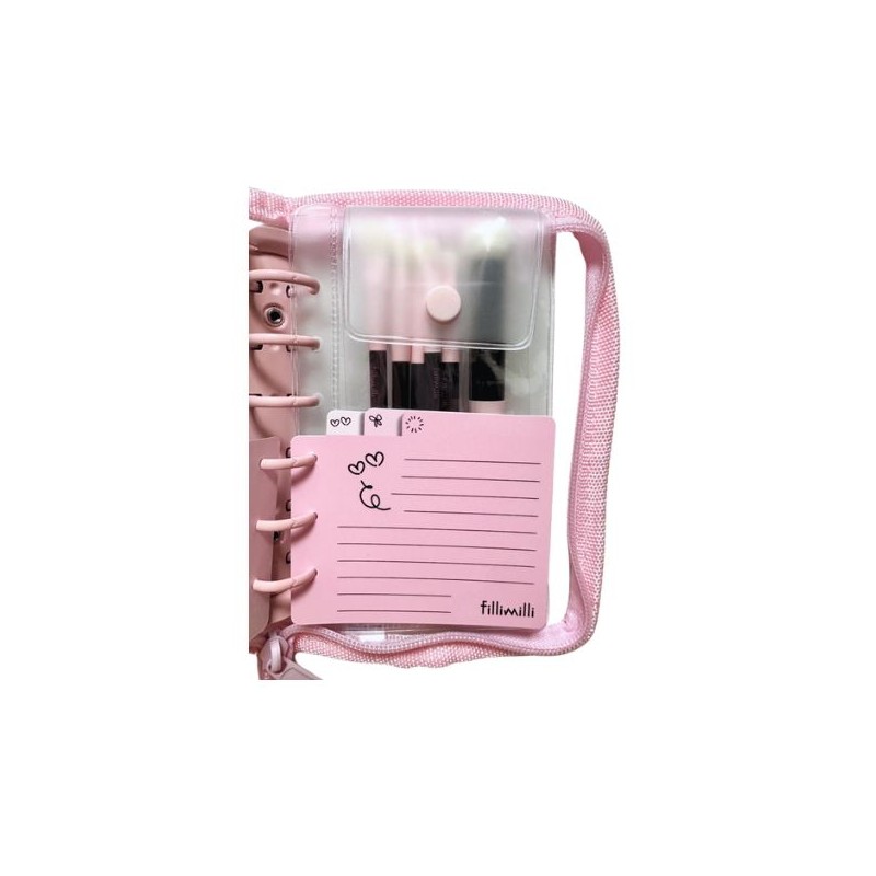 FILLIMILLI Eye Makeup Brush Set 6items [Black Pink Edition Limited