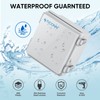 TICONN Waterproof Electrical Junction Box IP67 ABS Plastic Enclosure with