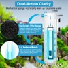 DESUMG Aquarium U-V Filter with Programmable Timer for 40–160 Gallon