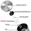 Pepper Grinder 6.3 Inch with Adjustable Coarseness Stainless Steel Mill