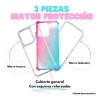 Funda Para Moto Edge 40 Brillos Case Mujer + Mica