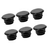 A ABSOPRO Bike Handlebar Bar Plastic End Plugs Caps Locking