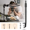 TARION Table Light Tripod Clamp Tripod 35-62 cm Adjustable Light