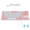 Keyboard Mechanical Gaming 87 Key Mixed Light Computer Supplies for