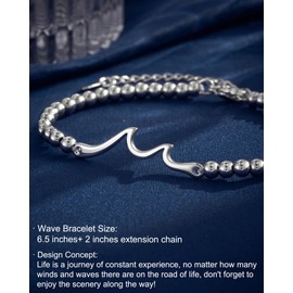 Tarsus 75th Birthday Gifts for Women, 75th Happy Birthday Decorations Bracelet Gift Ideas for Her