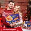 Jodimitty 12 Pairs Christmas Socks Advent Calendar 2024 Women Men