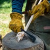 FEDECA 000950 Forged Batoning Hatchet (Ripple Black (Laminated Reinforced Wood)