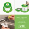 Catit Flower Fountain with Triple Action Filter, Cat Drinking Water