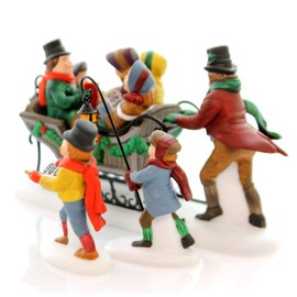 Department 56 Dickens A Christmas Carol Caroling with Crachit Family 56.58396