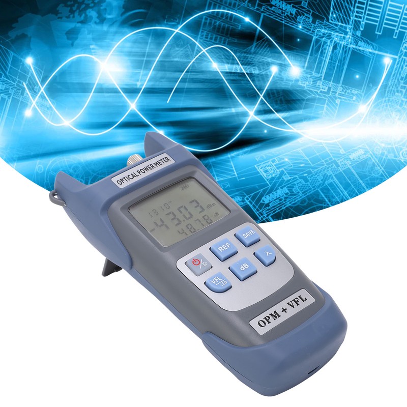 Optical Power Meter Fast Accurate Low Battery Consumption Optical Fiber