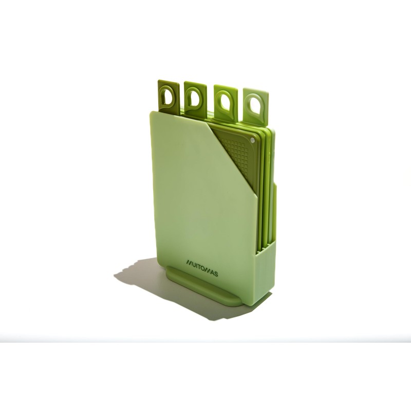 Muitomas, Colorful Chopping Boards for Kitchen, Hard Plastic Cut-resistant Cutting