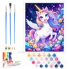 Nilnewuh Unicorn Paint by Numbers for Children from 6 Years,