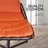 Weatherproof Replacement Cushion Pad and Umbrella for Hanging Lounge Chair