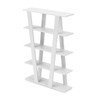 Dollhouse Shelf Miniature Furniture Bookshelf 1/12 Scale Wooden Storage Rack