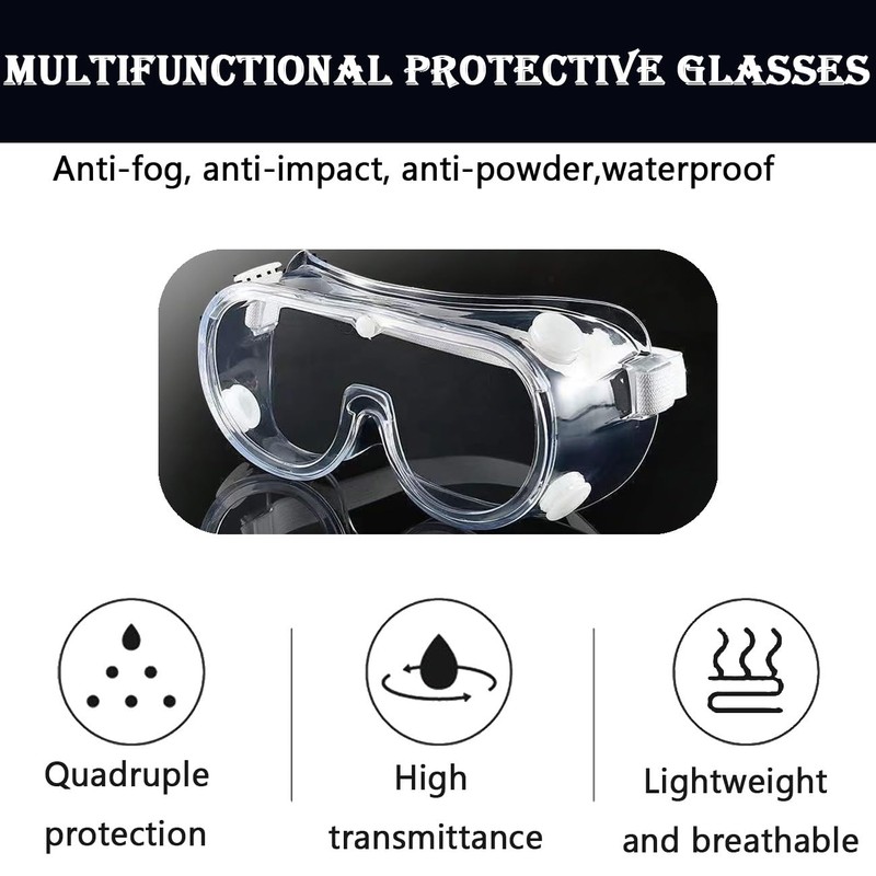 ZBJBinCH Adjustable Eyelash and Eyebrow Protector Shower Goggles Shield, Post-LASIK