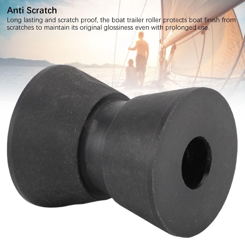 Boat Trailer Roller, 2Pcs 1.5 x 1.9in Boat Trailer Bow