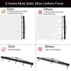 HoLarXuQ Chain Link Fabric Fence Stretcher,5-Thicken Hook Bar,31.5 Inch Woven