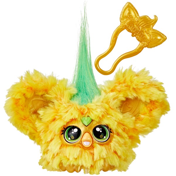Furby Furblets Hoo-Lah Pineapple Mini Friend, 45+ Sounds & Music,
