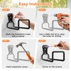 UPCERA Hose Holder Stand Wall Mount, 2Pcs Heavy Duty Garden
